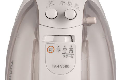 東芝コードレスアイロン TA-FV580 スタンダードモデル 3段階温度設定