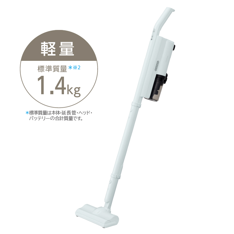 東芝コードレス掃除機（クリーナー）　VC-CL15　軽くて使いやすい