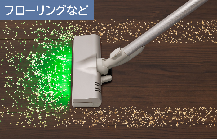 東芝コードレス掃除機（クリーナー）　VC-CL75X　LEDライト　床見極めセンサー plus　フローリングなど