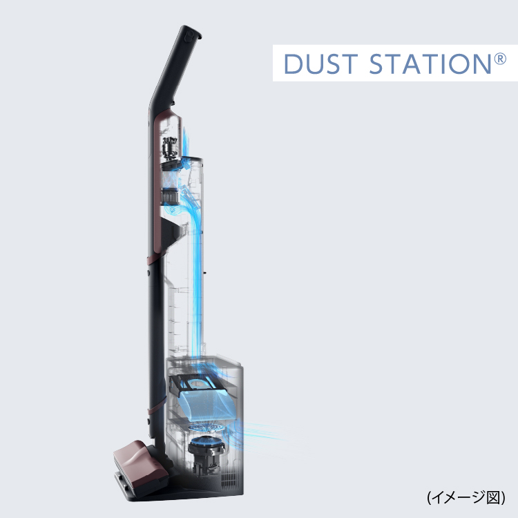 東芝コードレス掃除機（クリーナー）　VC-SL55D　ダストステーション®