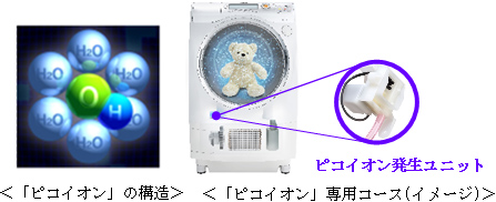 ピコイオンの構造 ピコイオン専用コース