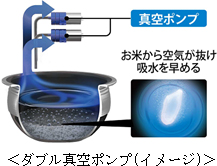 ダブル真空ポンプ