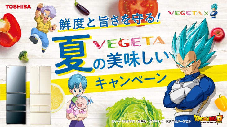 抽選で旬のフルーツや豪華和牛セット等が合計180名に当たる 東芝冷蔵庫 Vegeta夏の美味しいキャンペーン 6 1開始 東芝ライフスタイル株式会社